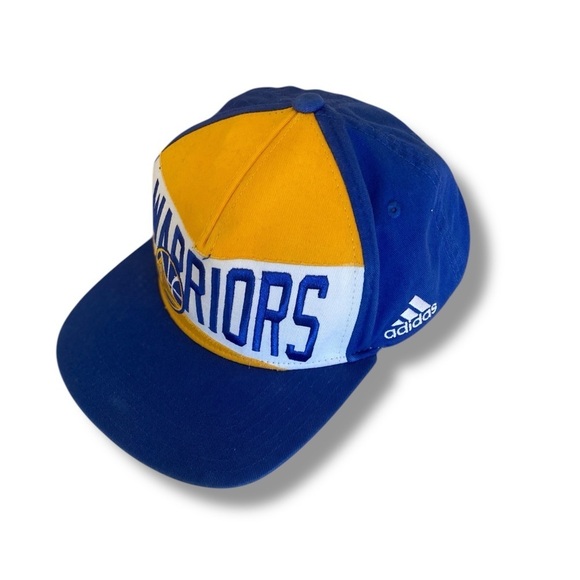 NBA GOLDEN STATE WARRIORS ADIDAS Collaboration Ball Cap Youth OS Team Colors - Picture 2 of 8
